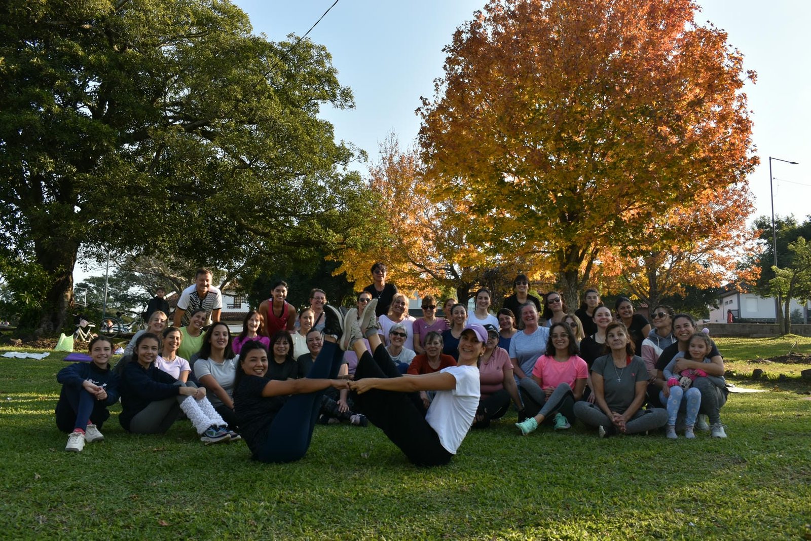 Pilates Mat al Aire Libre